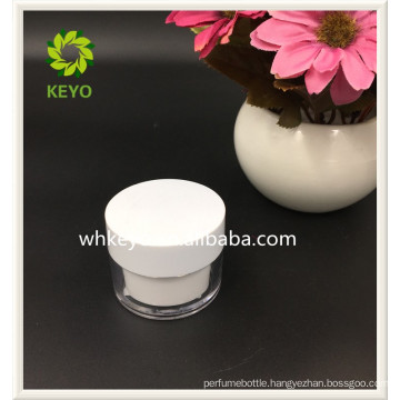 30g 50g Hot sale high quality make up packing transparent colored empty cosmetic plastic jar